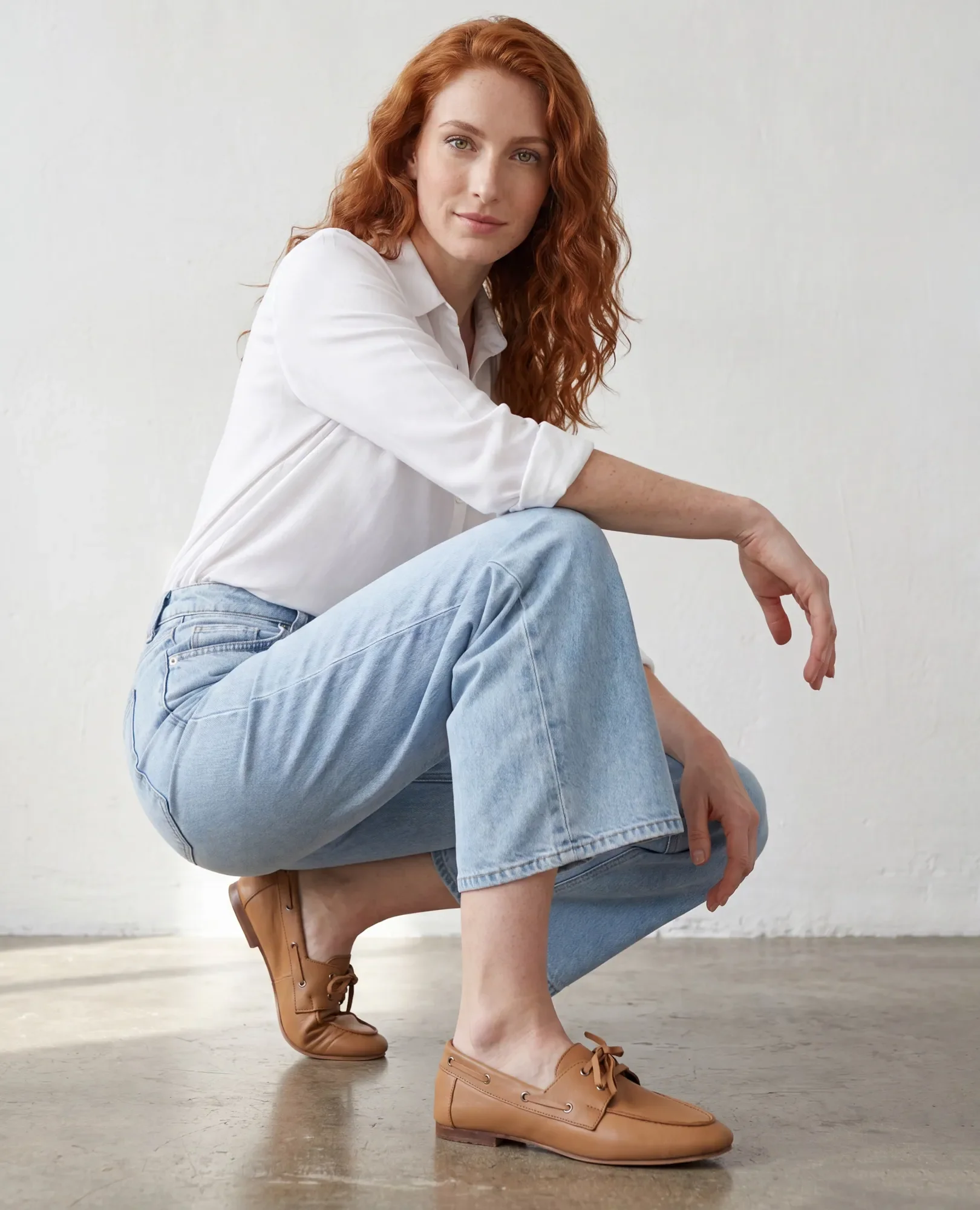 מוקסין עם שרוכים- טופז - Image 15