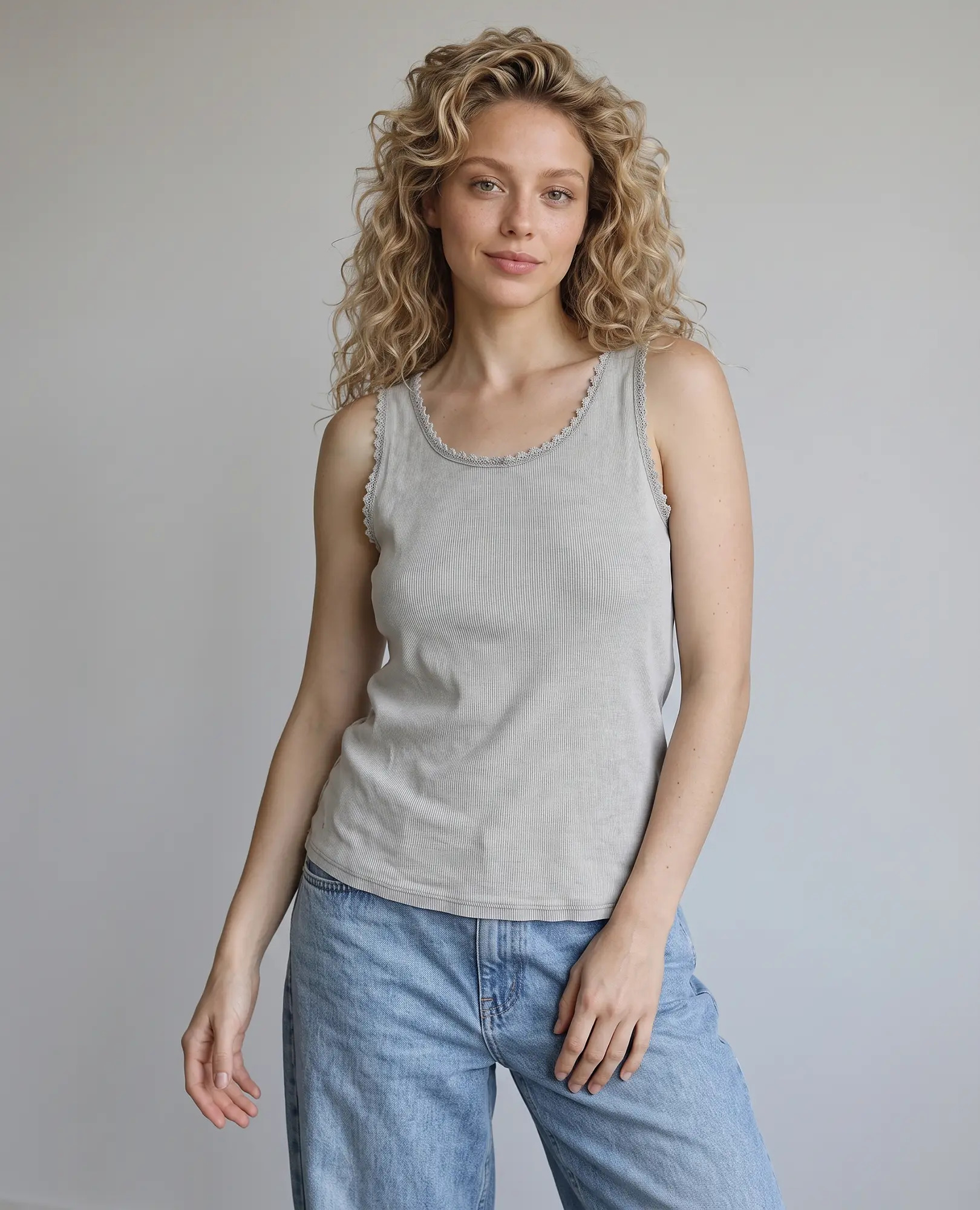 גופיית ניקי תחרה - Image 10